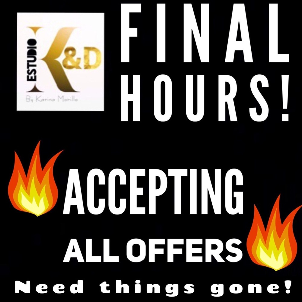 FINAL HOURS!